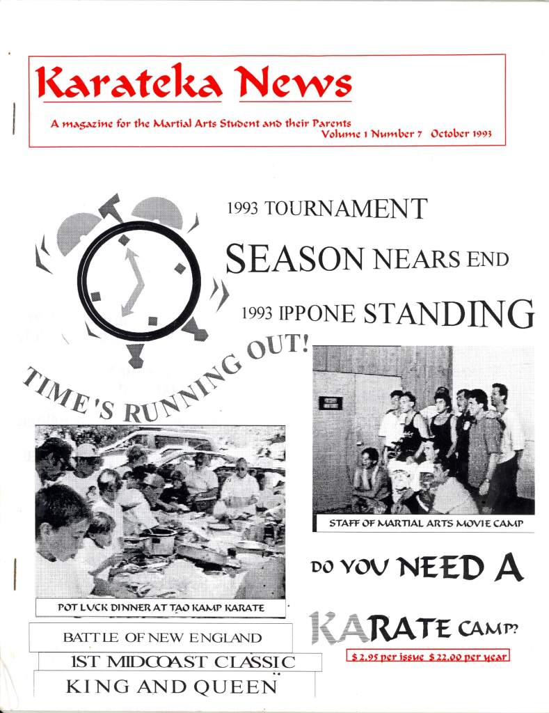 10/93 Karateka News